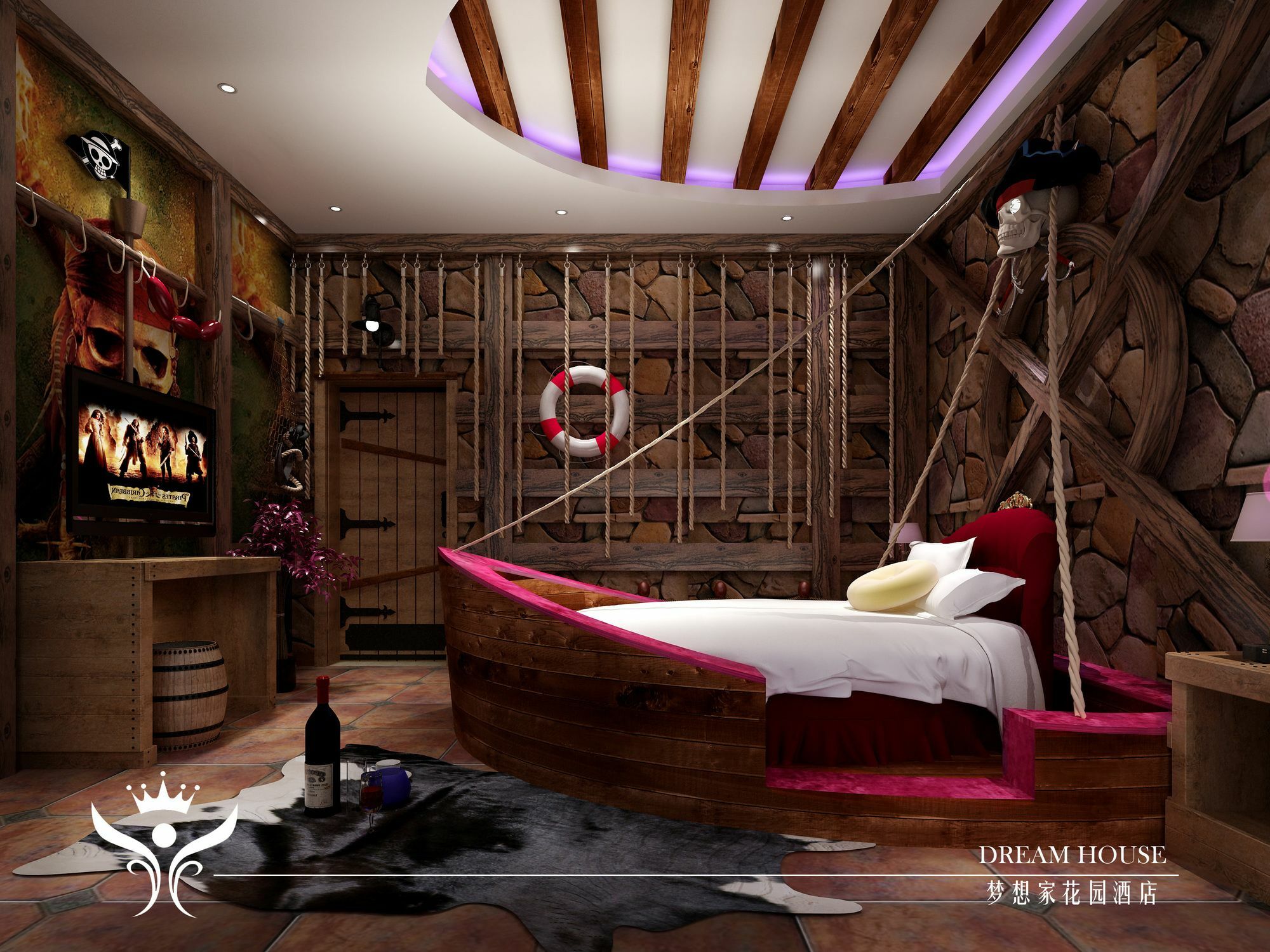 Dreamhouse Theme Hotel Шанхай Экстерьер фото