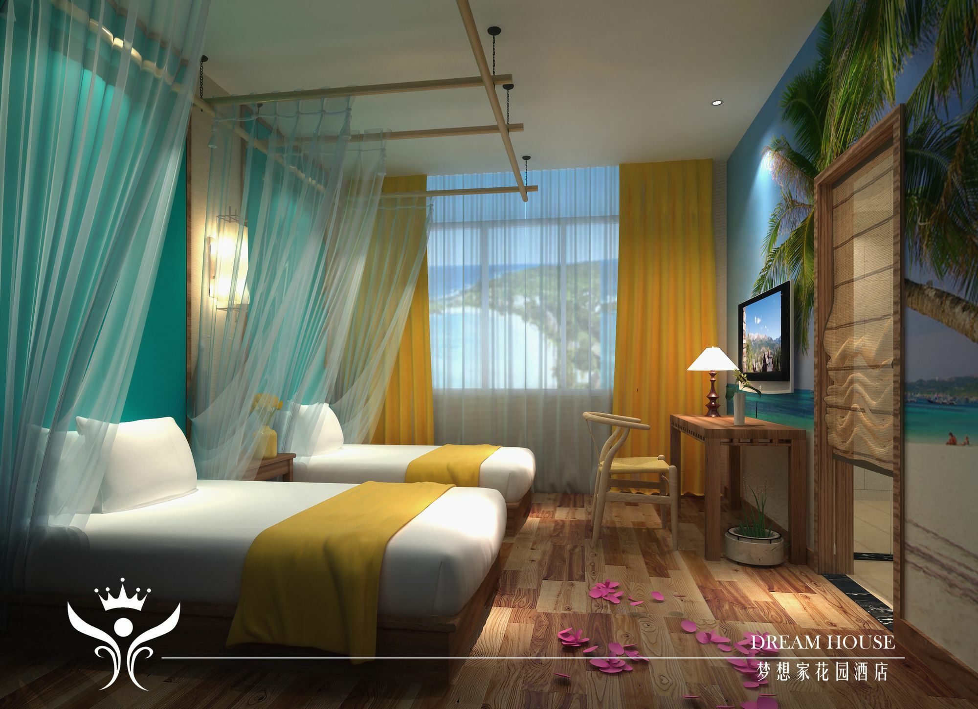Dreamhouse Theme Hotel Шанхай Экстерьер фото
