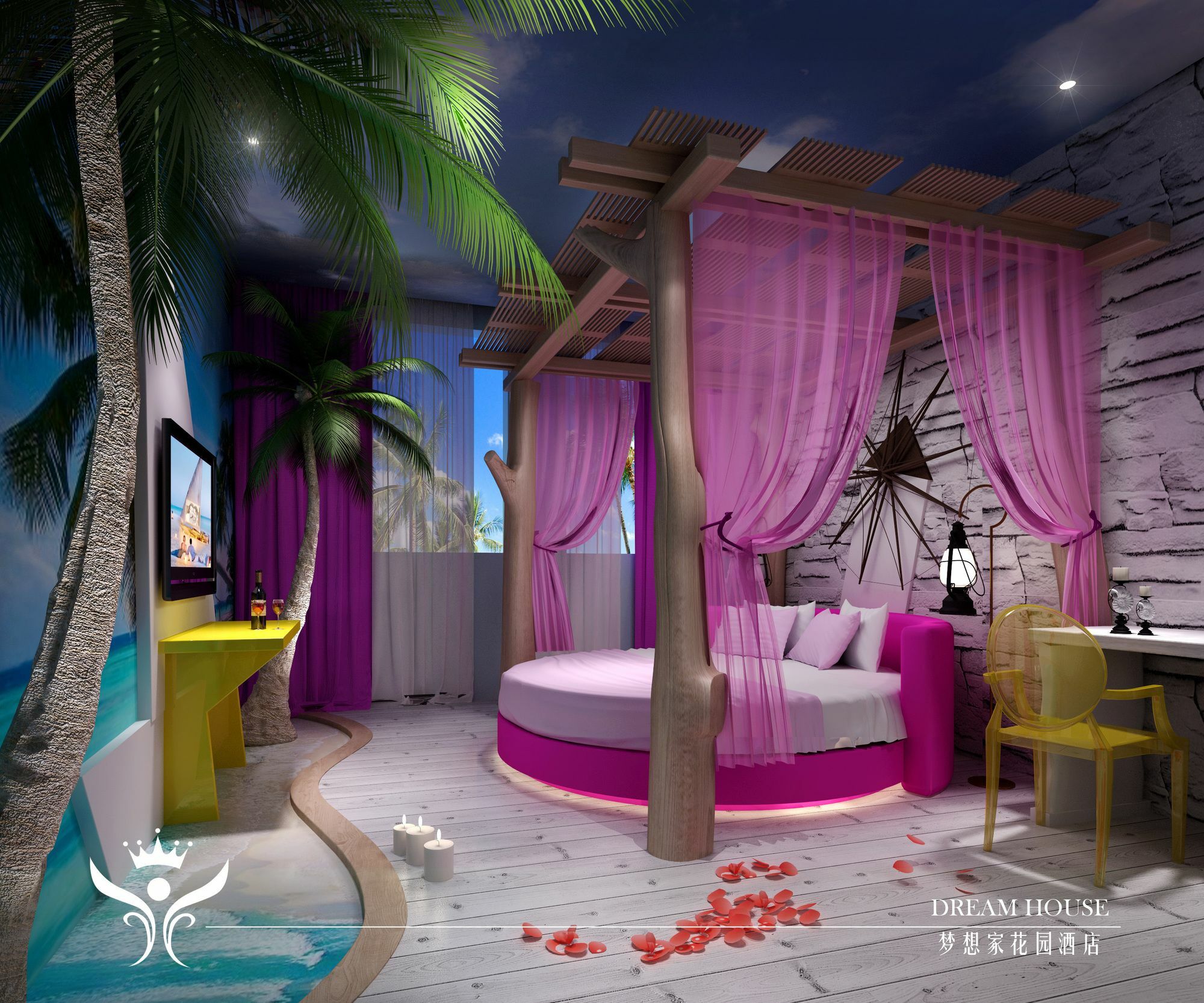 Dreamhouse Theme Hotel Шанхай Экстерьер фото