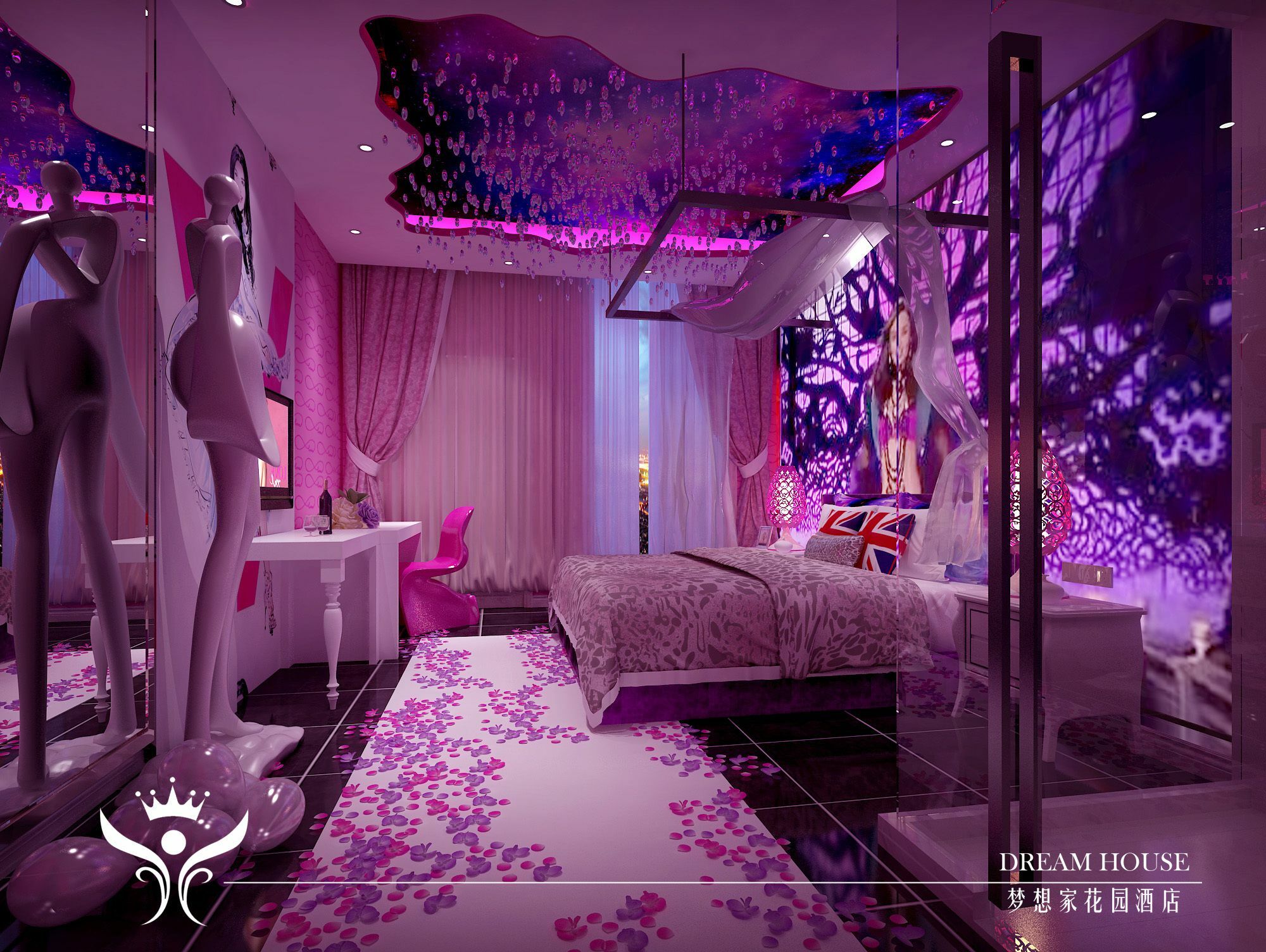 Dreamhouse Theme Hotel Шанхай Экстерьер фото