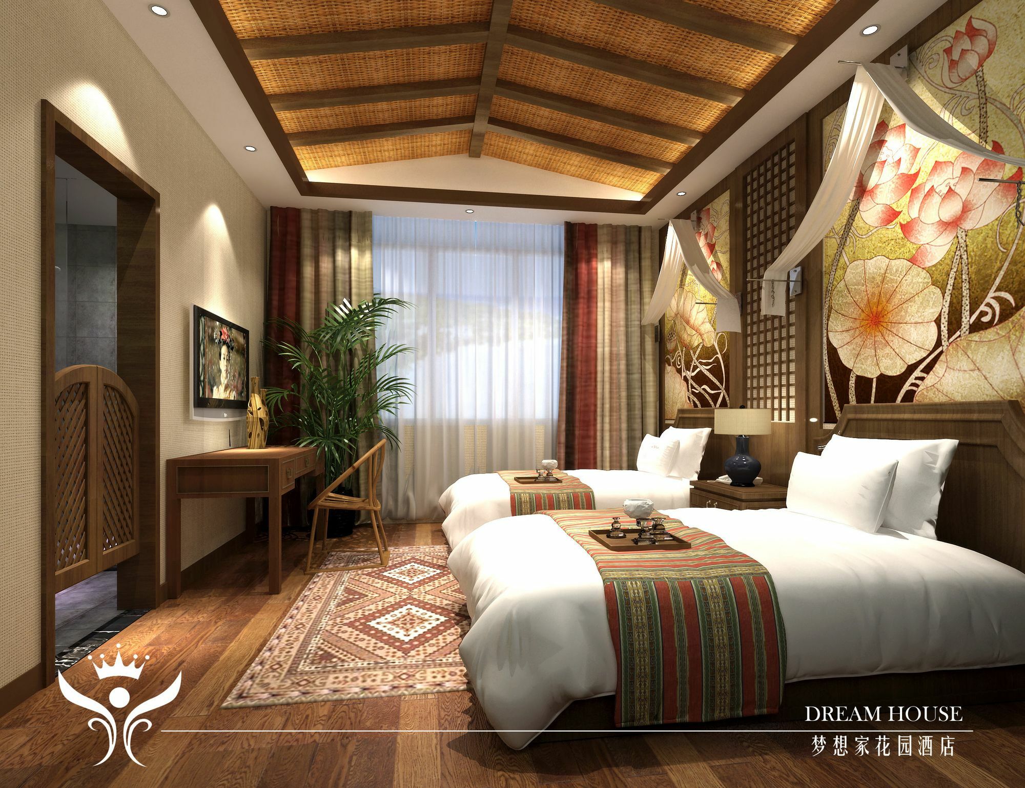 Dreamhouse Theme Hotel Шанхай Экстерьер фото